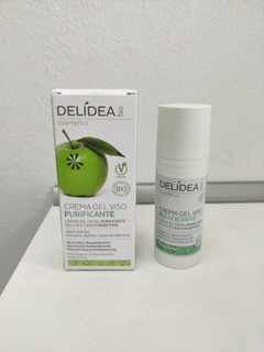 DELIDEA Crema gel viso purificante Mela e Bambù - GALA srl SB