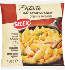 Busta per Patate al rosmarino precotte surgelate Selex - Selex