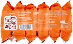 Buste per snack Twisty gusto formaggio Consilia 6x 25gr - Selex Spa