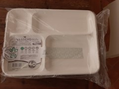 Film per Vassoio 4 scomparti monouso - ZAS TRADING SRL