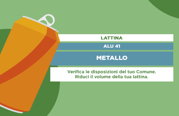 L’etichettatura di una lattina